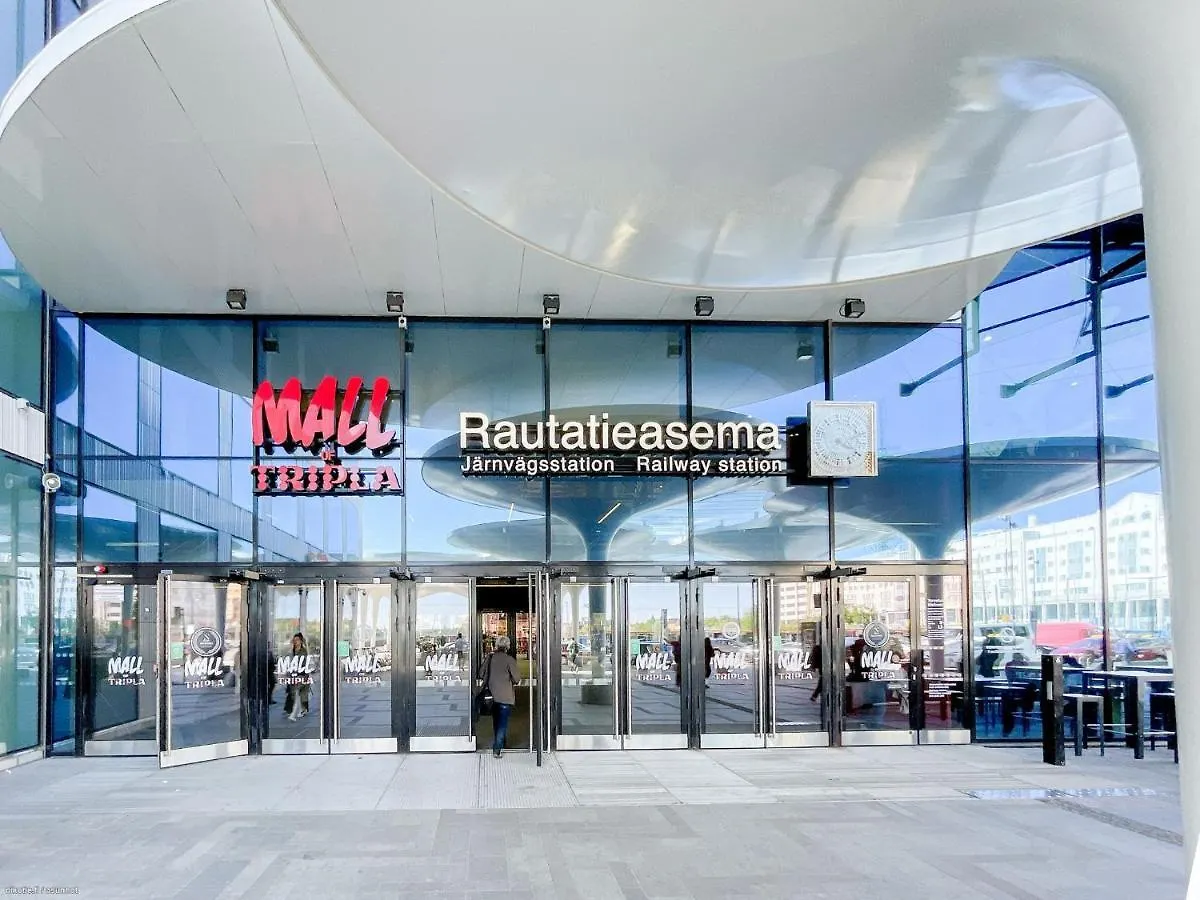 Trendy Nordic Studio By Tram Stop Helsinki